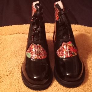 Ninety Union Chelsa Fashion Lace Bootie with Paisley And Mixed Textures